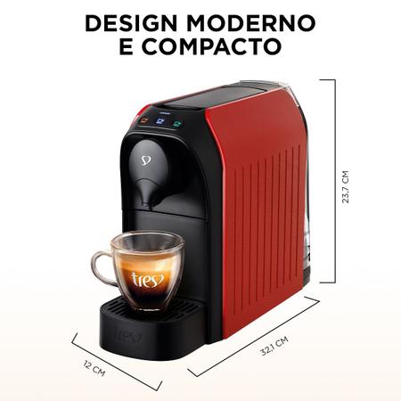 Imagem de Cafeteira  tres g5 passione verm 127v