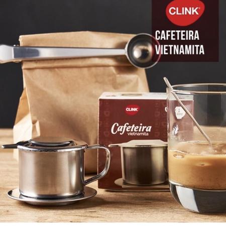 Imagem de Cafeteira Vietnamita Filtro Gotejador Gourmet Em Aço Inox