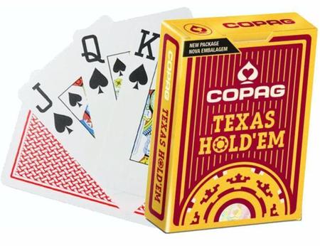 Baralho de Poker Texas Hold'em Vermelho Baralhos