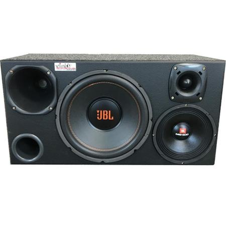 Caixa Bob 4 vias toda JBL e Stetsom. Equipamentos, corte das