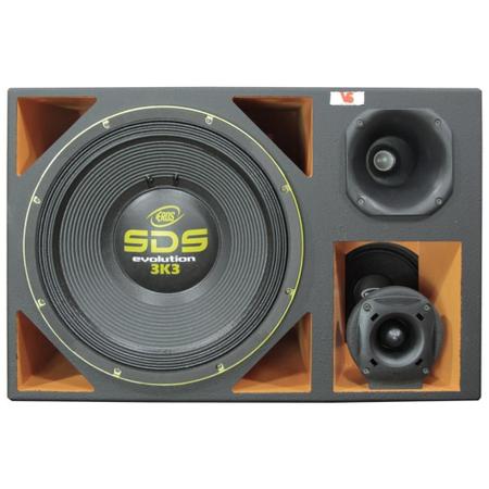 Caixa Bob 15 Residencial Eros SDS 3K3 4 vias com Pioneer - ViniSound