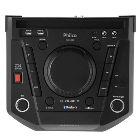 Imagem de Caixa Acústica Philco PCX9000 Bluetooth 700W Bivolt