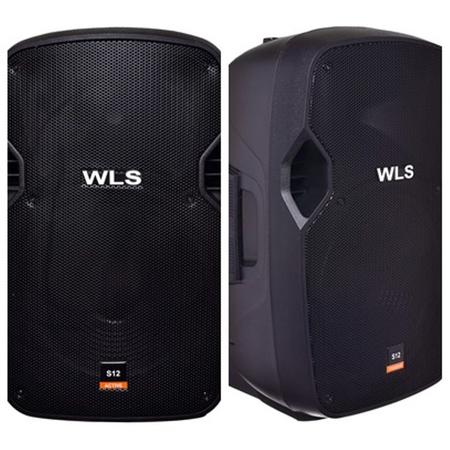 Imagem de Caixa Acústica  WLS S12 Ativa BT + 2  microfones sem fio JWL