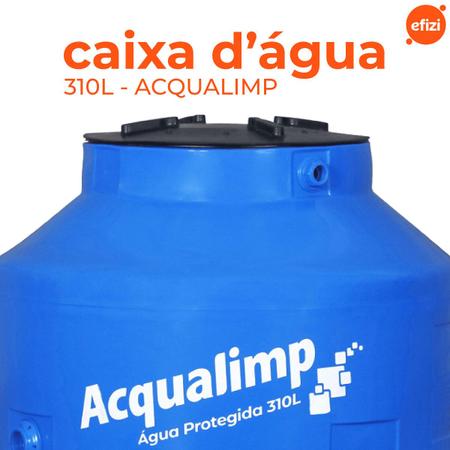 Caixa Água Protegida Acqualimp-310L Imagem de Caixa Água Protegida Acqualimp-310L