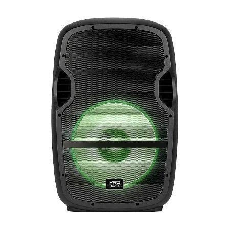 Imagem de Caixa Amplificada Elevate LP USB/SD/BT 15"" 200W, Acompanha Suporte, Microfone com Fio, Controle Remoto, LED