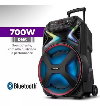 Imagem de Caixa Amplificada Mondial CM-700 com Bluetooth, USB e Rádio FM - 700W