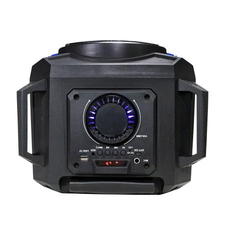 Imagem de Caixa Amplificada Sumay Magnum 800w 2x8 Poleg Bluetooth Usb - Karaokê - Microfone C/Fio - Multimídia