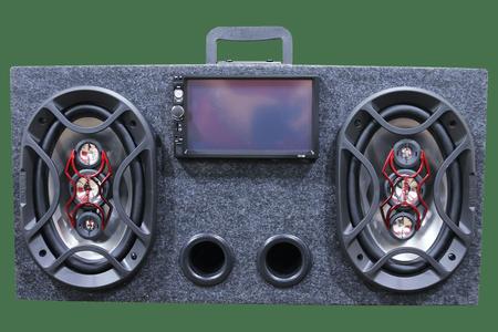 Caixa Ativa Taramps Bluetooth Bravox 12' + 6x9' + Tweeter - oestesom