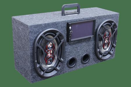 Caixa Ativa Taramps Bluetooth Bravox 12' + 6x9' + Tweeter - oestesom