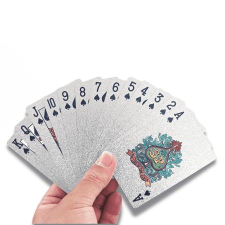 Caixa Baralho Cartas Dólar Prata Jogatina Truco Poker 54 Cartas - Prospecom  - Baralho - Magazine Luiza