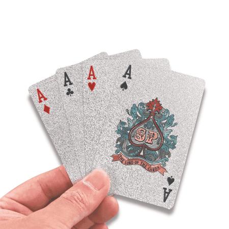 Caixa Baralho Cartas Dólar Prata Jogatina Truco Poker 54 Cartas - Prospecom  - Baralho - Magazine Luiza