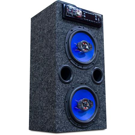 Caixa Residencial Bob P/ 1 6x9 Ativa Bt/usb/sd/aux