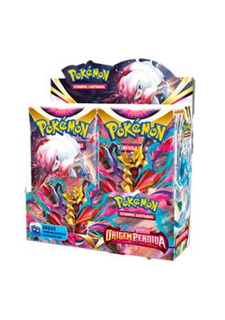 Booster Box Cartas Pokémon com 36 Pacotes Origem Perdida - Copag - Deck de  Cartas - Magazine Luiza