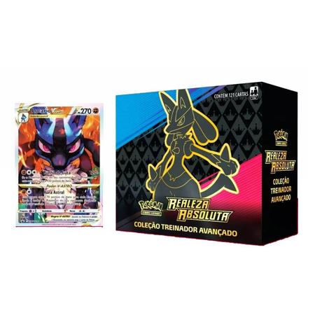 Box Pokémon Treinador Avançado Realeza Absoluta Copag - Deck de Cartas -  Magazine Luiza