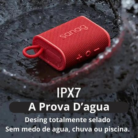 Imagem de Caixa Caixinha De Som Portátil Bluetooth 5.0 Ipx6 Potente