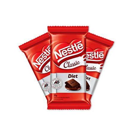 Imagem de Caixa Chocolate Classic Diet Ao Leite C/22un. 25gr -- Nestlé