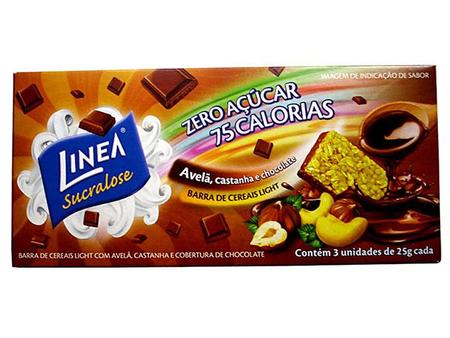 Imagem de Caixa com 3 Unidades de Barra de Cereal Linea