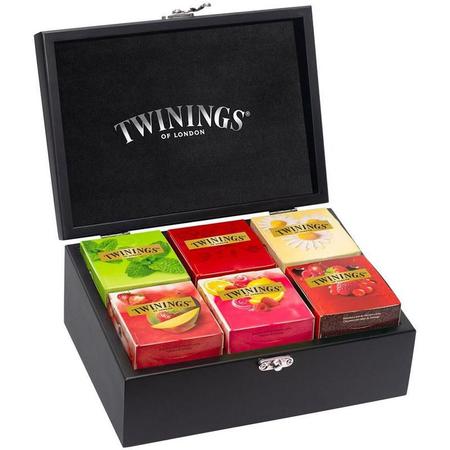 Imagem de Caixa Com 6 Pacotes de Chá em Madeira Twinings