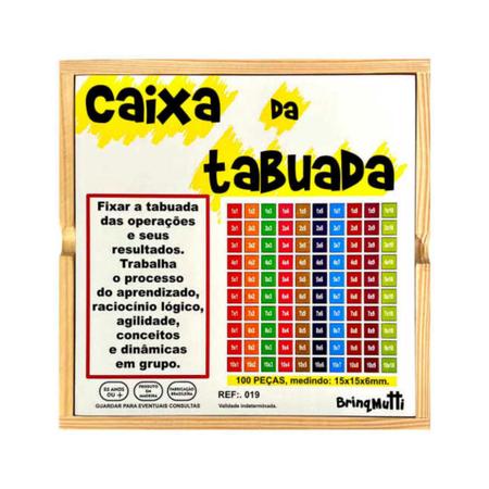 tabuada do 4 - Abra a caixa