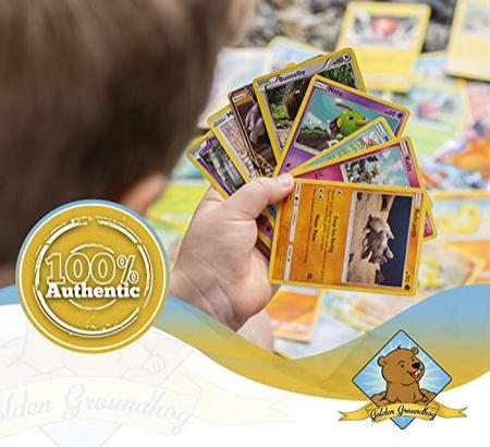Deck Card Carta Pokémon Dourado TCG Cards Sortidos - Toyshow Tudo