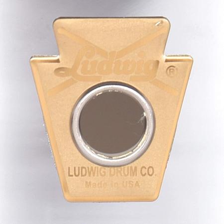 Caixa De Bateria Ludwig De Chrome Over Brass 14X5 Imagem de Caixa De Bateria Ludwig De Chrome Over Brass 14X5