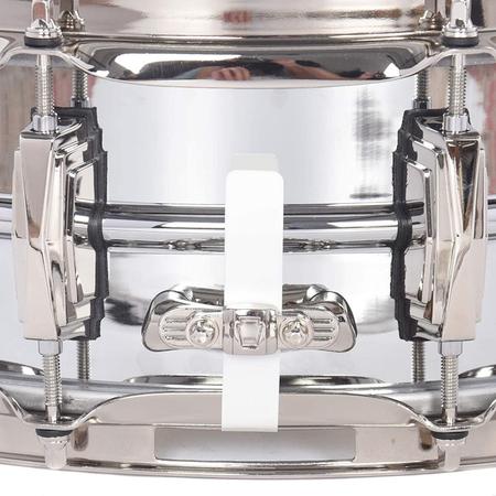 Caixa De Bateria Ludwig De Chrome Over Brass 14X5 Imagem de Caixa De Bateria Ludwig De Chrome Over Brass 14X5