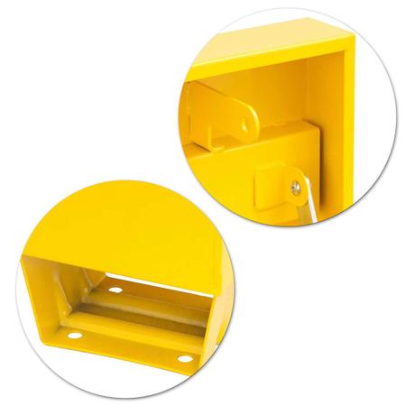 Caixa de Ferramentas Maleta Metálica Vonder BMV360 Chapa de Aço Tipo Baú com Bandeja Removível Imagem de Caixa de Ferramentas Maleta Metálica Vonder BMV360 Chapa de Aço Tipo Baú com Bandeja Removível
