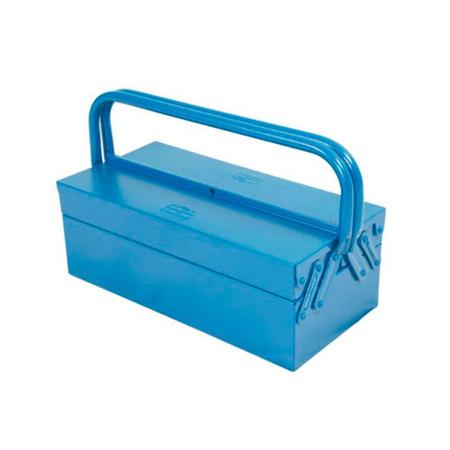 Caixa de Ferramentas Metálica 50cm Tipo Sanfonada 3 Gavetas Nº 5 - Fercar Imagem de Caixa de Ferramentas Metálica 50cm Tipo Sanfonada 3 Gavetas Nº 5 - Fercar