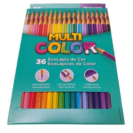Imagem de Caixa de Lápis de Cor MultiColor Com 36 cores