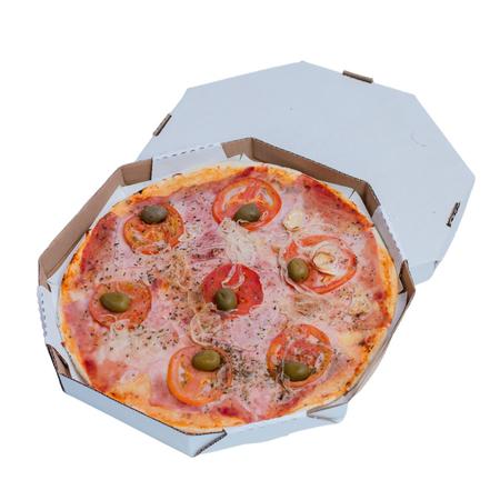 Imagem de Caixa De Pizza Oitavada Premium Lisa N 30 Com 25 Unidades