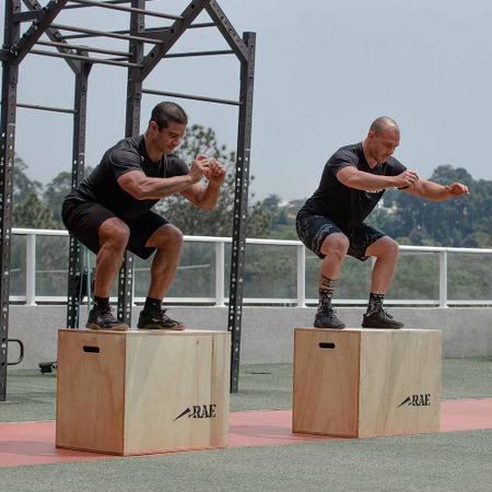 Imagem de Caixa de Salto Grande de Madeira Naval Reforçada - Box Jump - Rae Fitness