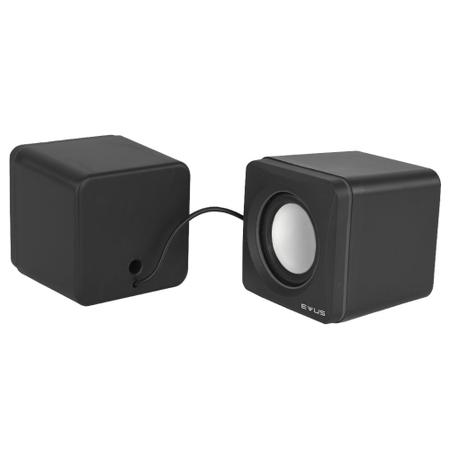 Imagem de Caixa de Som 2.0 EVUS Cube D-02A P2 3W