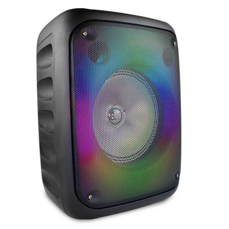 Imagem de Caixa De Som Bluetooth Grande Portatil De Musica Led RGB Top - Grasep