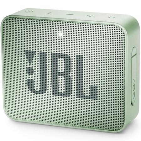 Som Bluetooth JBL GO 2 Mint Menta Verde Speaker Portátil à Prova D'água JBLGO2MINT - Caixa de Som Bluetooth / Portátil JBL - Magazine Luiza