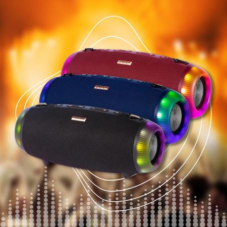 Imagem de Caixa De Som Bluetooth Sem Fio Portátil Speaker Dr-202 Preto