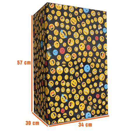 Caixa de Som Bob Residencial Vazia 5 polegadas Amarela
