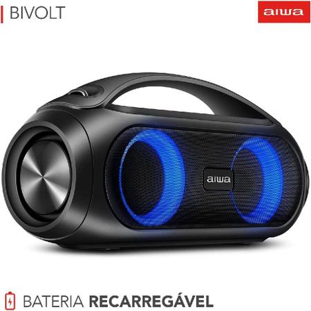 Imagem de Caixa De Som Boombox Aiwa Bluetooth Ipx5 Aws-bbs-02