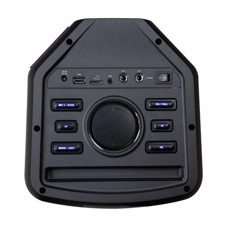 Imagem de Caixa de Som Ecopower EP-S100 - USB/SD - - 60W - LED - 2X 6.5" - Preto