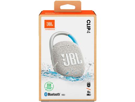 Caixa de Som JBL Clip 4 Eco Bluetooth Portátil - à Prova de Água 5W - Caixa  de Som Bluetooth / Portátil JBL - Magazine Luiza