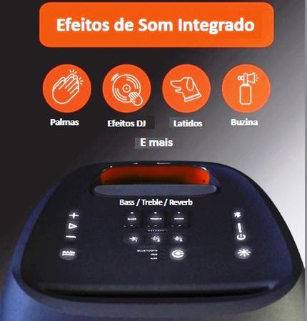 Caixa De Som Jbl Party Box 310 240w + Microfone JBL Karaokê - SAID