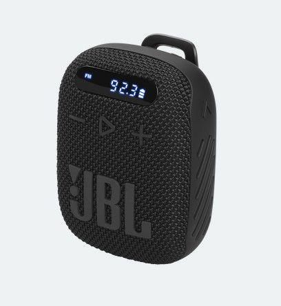 Imagem de Caixa de Som Portátil À Prova D' Água JBL Wind 3 Bluetooth Preta JBLWIND3BR
