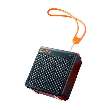 Imagem de Caixa de Som Portátil  Edifier MP85, Bluetooth, 2.2W RMS, Bivolt, Preto e Laranja 