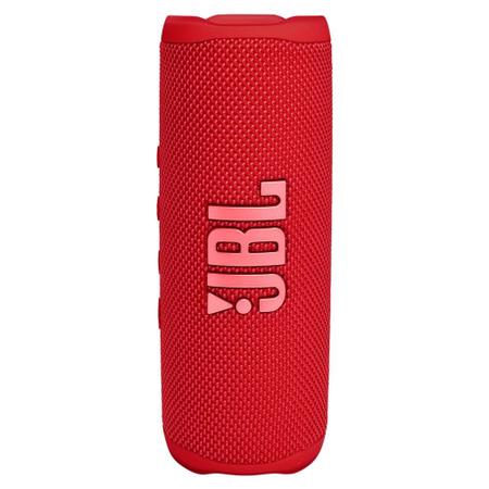 Imagem de Caixa de Som Portátil JBL Flip 6, Bluetooth, À prova D'Água, USB-C, Vermelho - 28913558