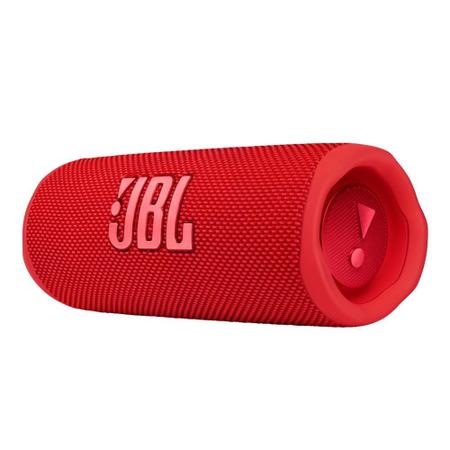 Imagem de Caixa de Som Portátil JBL Flip 6, Bluetooth, À prova D'Água, USB-C, Vermelho - 28913558