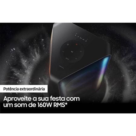 Imagem de Caixa de Som Samsung Sound Tower MX-ST45B 160W RMS Bluetooth Bi-Direcional - Bivolt