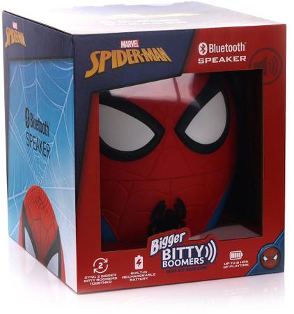 Imagem de Caixa de som Speaker Bitty Boomers Bigger 8" Marvel Spider-Man