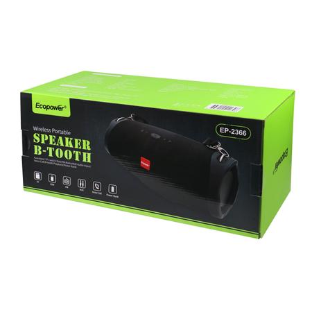 Imagem de Caixa de som Speaker Ecopower EP-2366 - USB/Aux/SD - - Preto