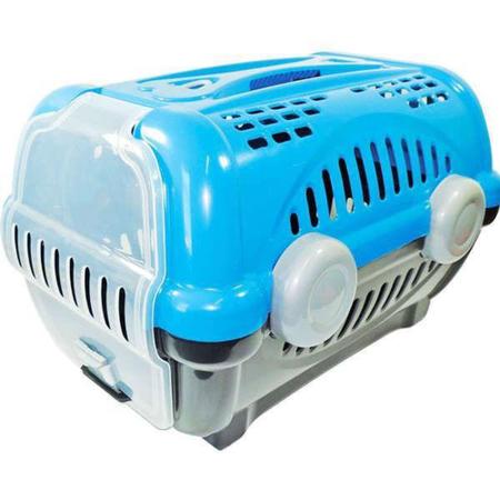 Imagem de Caixa De Transporte Luxo Furacão Pet Azul N3 - Furacao Pet