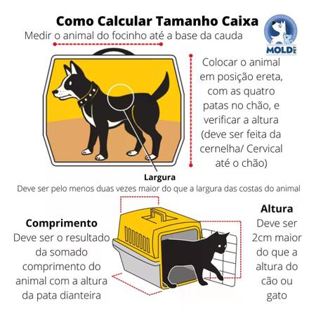 Imagem de Caixa De Transporte N.0 Gato E Cão Pequena Filhote