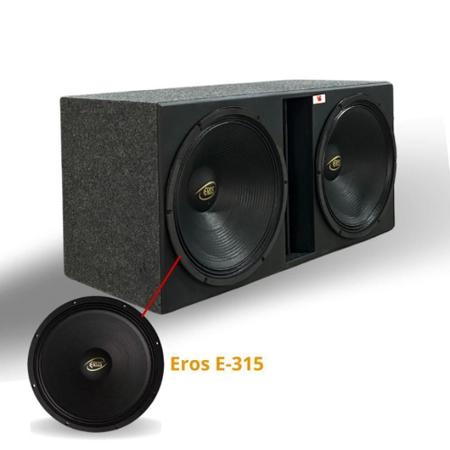 Imagem de Caixa Duto Régua 15'' Woofer Eros E-315 + Módulo Soundigital